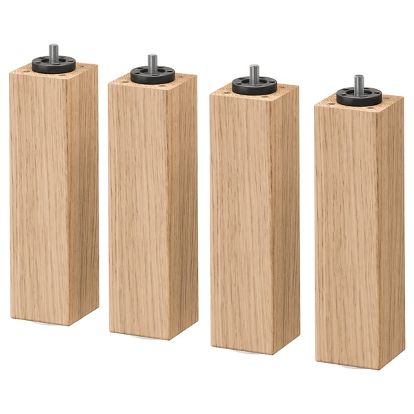 IKEA BURFJORD Leg oak 7 7/8 "
