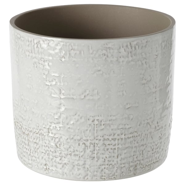 IKEA CHIAFRÖN Plant pot indoor/outdoor white 6 "