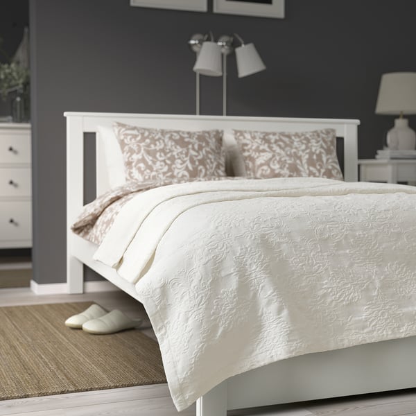 IKEA DÅDROR Bedspread White King
