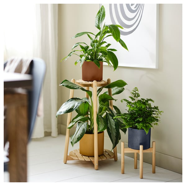 IKEA DAKSJUS Plant Stand Bamboo 23 ½ "