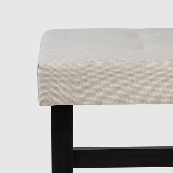IKEA DALHOLEN Bench Beige/black-brown 44 1/8 "