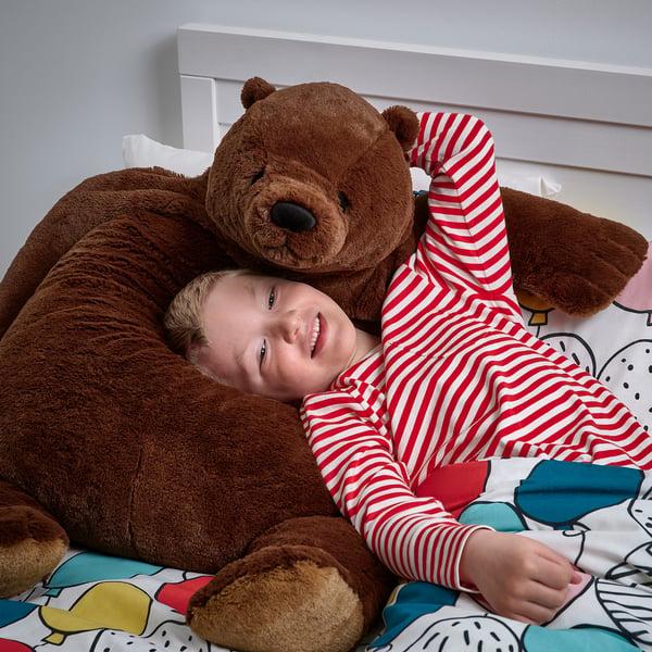 IKEA DJUNGELSKOG Soft Toy Brown Bear