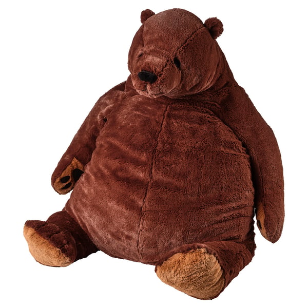 IKEA DJUNGELSKOG Soft toy brown bear