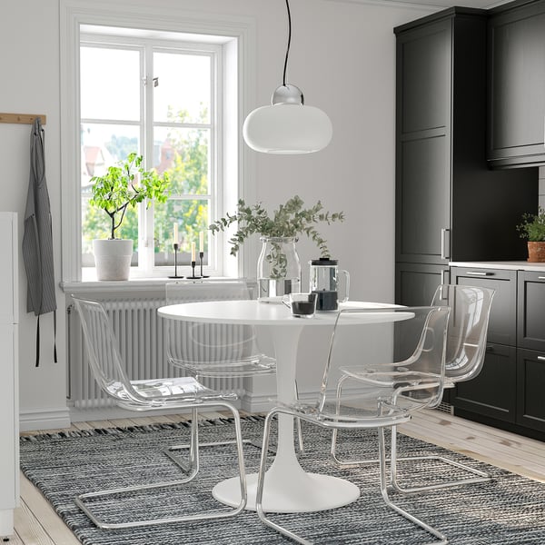 IKEA DOCKSTA Table White/white 40 1/2 "