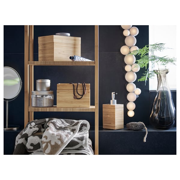 IKEA DRAGAN Soap Dispenser Bamboo