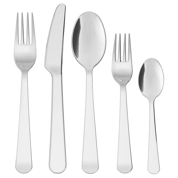 IKEA DRAGON 20-piece flatware set stainless steel