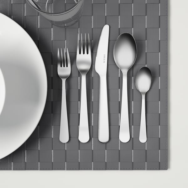 IKEA DRAGON 60-piece Flatware Set Stainless Steel