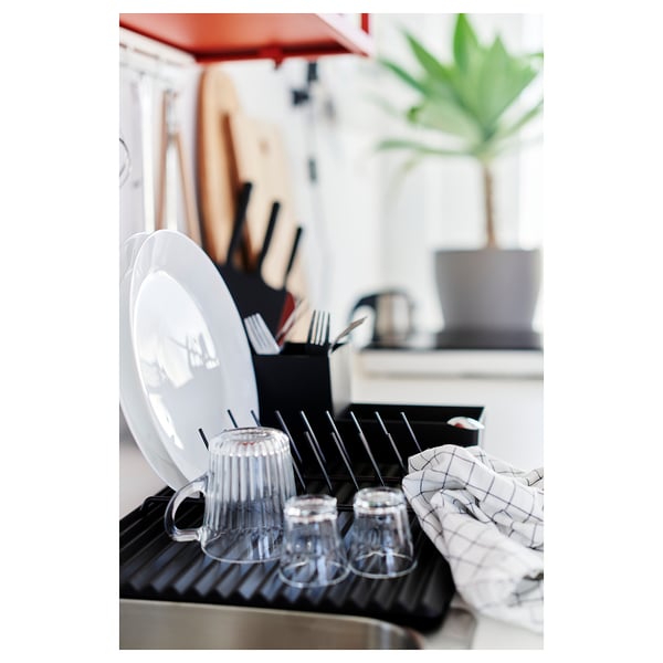 IKEA DRÖMBILD Mug Clear Glass 8 Oz