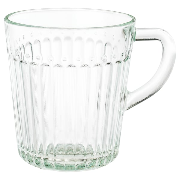IKEA DRÖMBILD Mug clear glass 8 oz