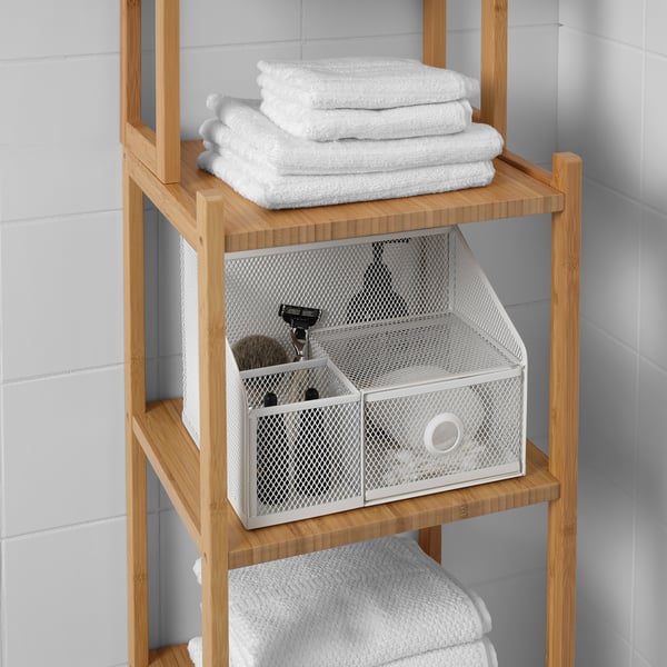IKEA DRÖNJÖNS Desk Organizer White 9 ¾x7 ¾ "