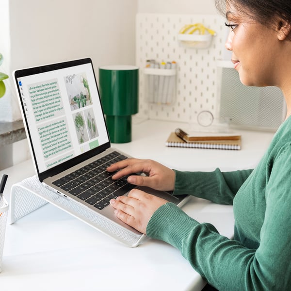 IKEA DRÖNJÖNS Laptop Support White