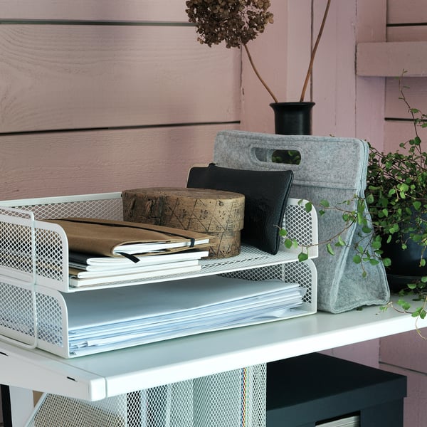 IKEA DRÖNJÖNS Letter Tray White