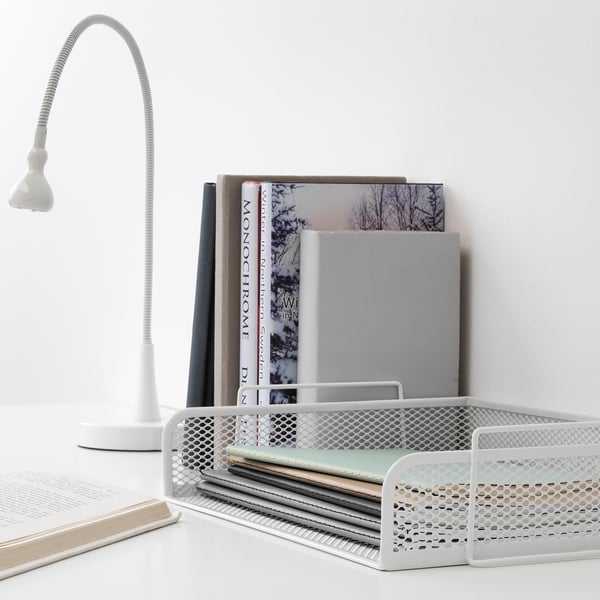IKEA DRÖNJÖNS Letter Tray White