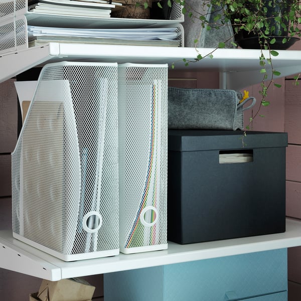IKEA DRÖNJÖNS Magazine File White