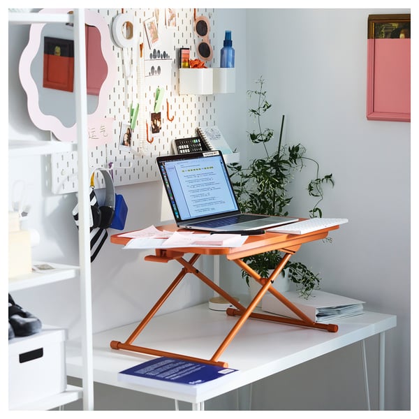 IKEA DUBBLA Laptop Stand Orange 23 5/8x15 3/4 "