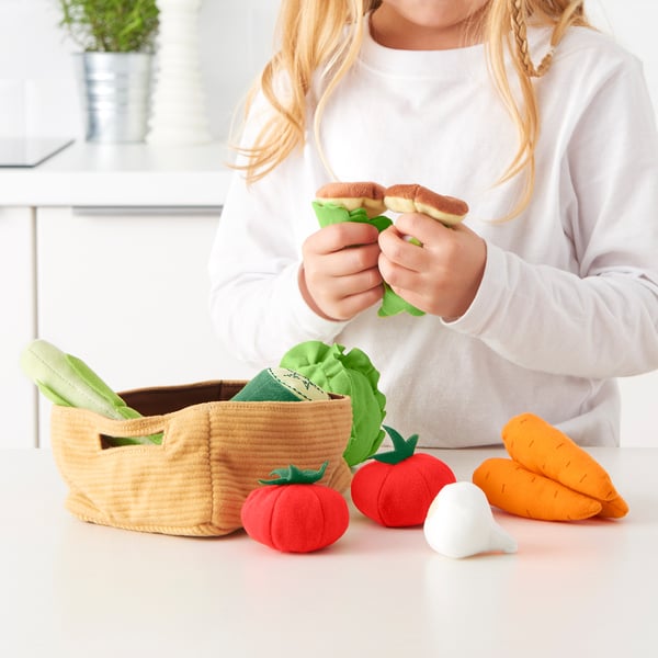 IKEA DUKTIG 14-piece Vegetables Set