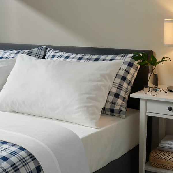 IKEA DVALA Sheet Set White Queen