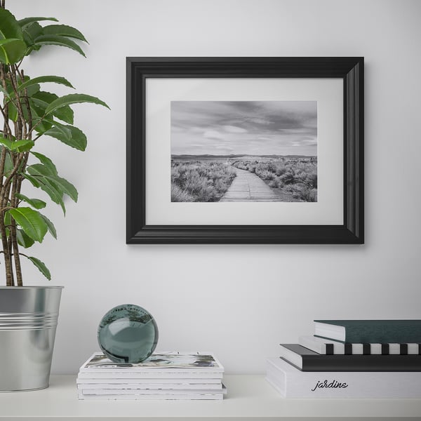 IKEA EDSBRUK Frame Black Stained 12x16 "