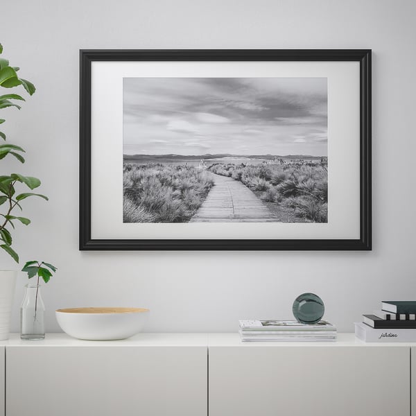 IKEA EDSBRUK Frame Black Stained 24x35 ¾ "
