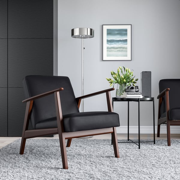 IKEA EKENÄSET Armchair Jonsbyn Black