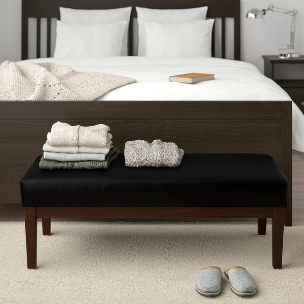 IKEA EKENÄSET Bench Jonsbyn Black 44 1/8 "