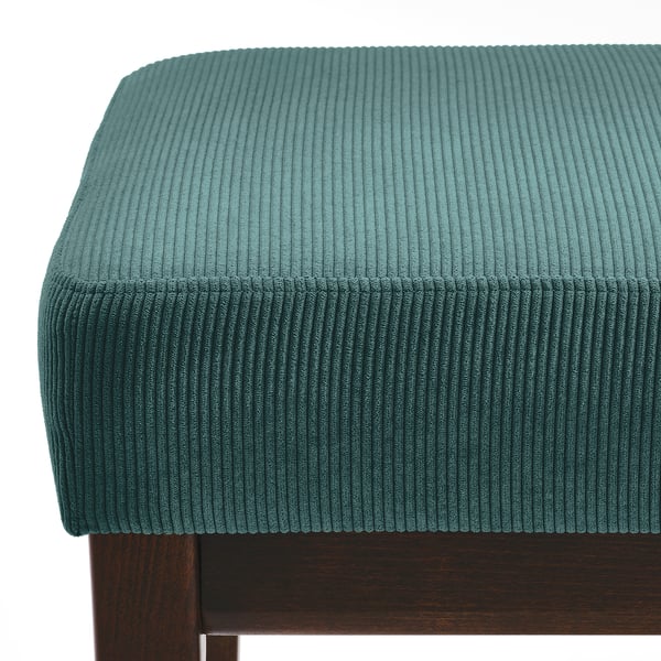 IKEA EKENÄSET Bench Kelinge Gray-turquoise 44 1/8 "