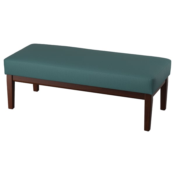 IKEA EKENÄSET Bench Kelinge gray-turquoise 44 1/8 "
