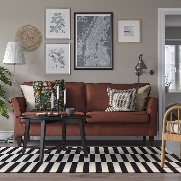 IKEA EKHOLMA Sofa Kilanda Brown-red