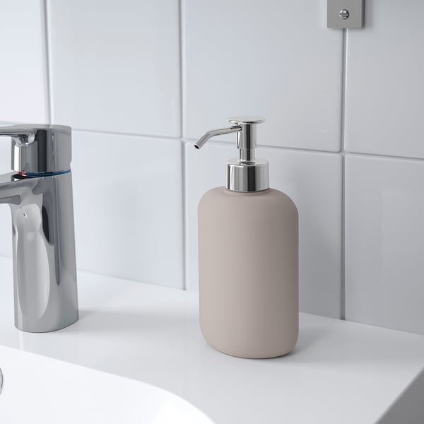 IKEA EKOLN Soap Dispenser Beige