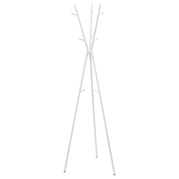 IKEA EKRAR Hat and coat stand white 66 1/2 "