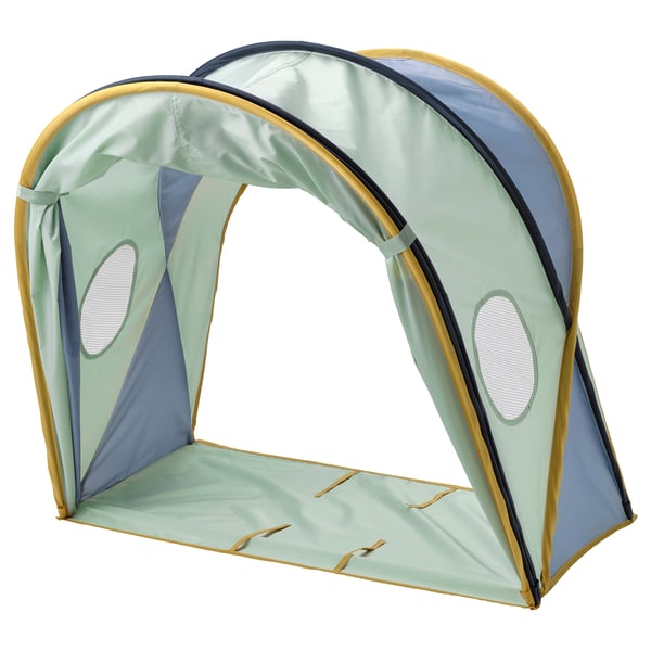 IKEA ELDFLUGA Bed tent blue/green 70/97