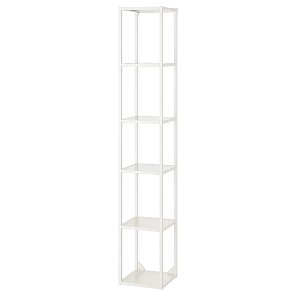 IKEA ENHET High Fr W Shelves White 12x12x72 "