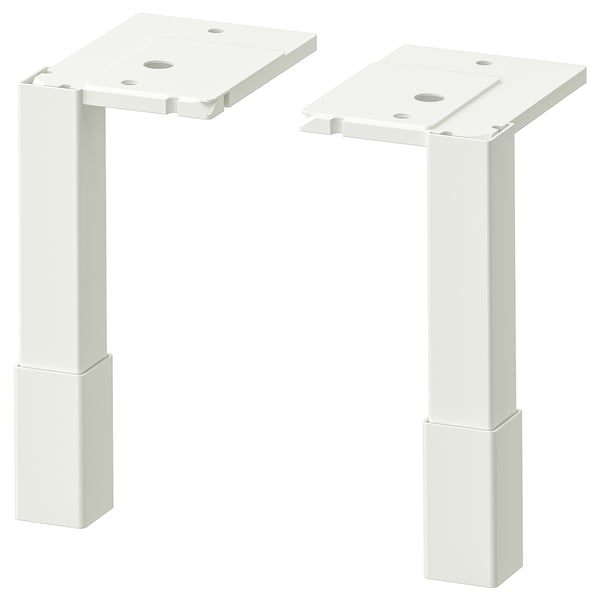 IKEA ENHET Legs f cabinet white 4 1/2 "