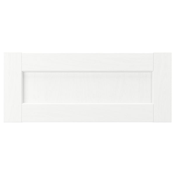 IKEA ENKÖPING Drawer front white wood effect 24x10 "