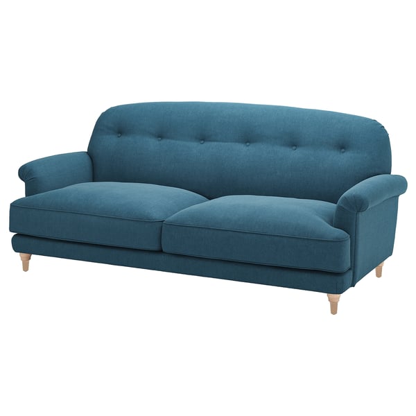 IKEA ESSEBODA 3-seat sofa Tallmyra/blue birch