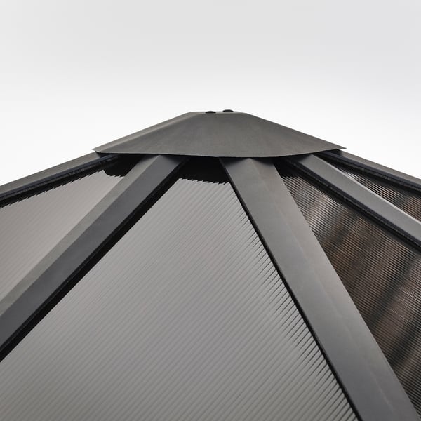 IKEA FÅGELÖN Gazebo Black/black 118 1/8x118 1/8 "