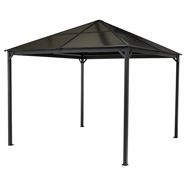 IKEA FÅGELÖN Gazebo black/black 118 1/8x118 1/8 "