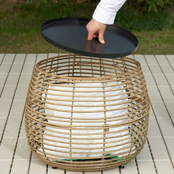 IKEA FÅLSKÄR Coffee Table Outdoor Brown