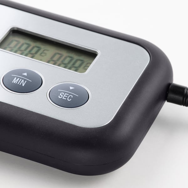 IKEA FANTAST Meat Thermometer/timer Digital Black