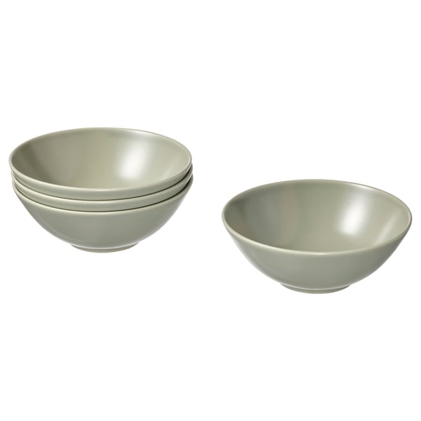 IKEA FÄRGKLAR Bowl matte green 6 ½ "
