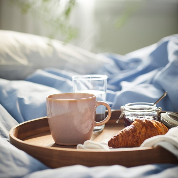 IKEA FÄRGKLAR Mug Light Pink 14 Oz