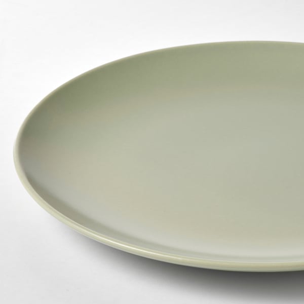 IKEA FÄRGKLAR Plate Matte Green 10 "