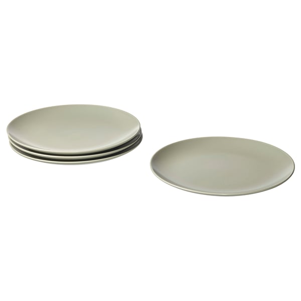 IKEA FÄRGKLAR Plate matte green 10 "
