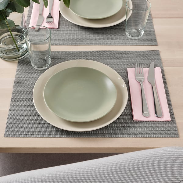 IKEA FÄRGKLAR Side Plate Matte Green 8 "