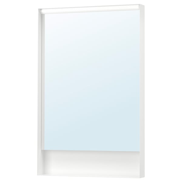 IKEA FAXÄLVEN Mirror with built-in lighting 24x37 "