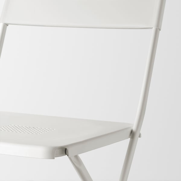 IKEA FEJAN Chair Outdoor Foldable White