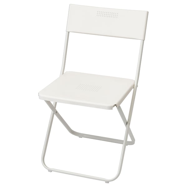 IKEA FEJAN Chair outdoor foldable white