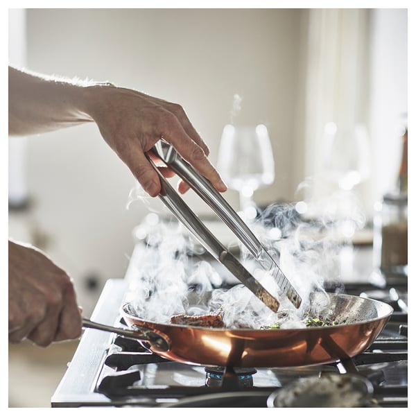 IKEA FINMAT Tongs Stainless Steel 13 "