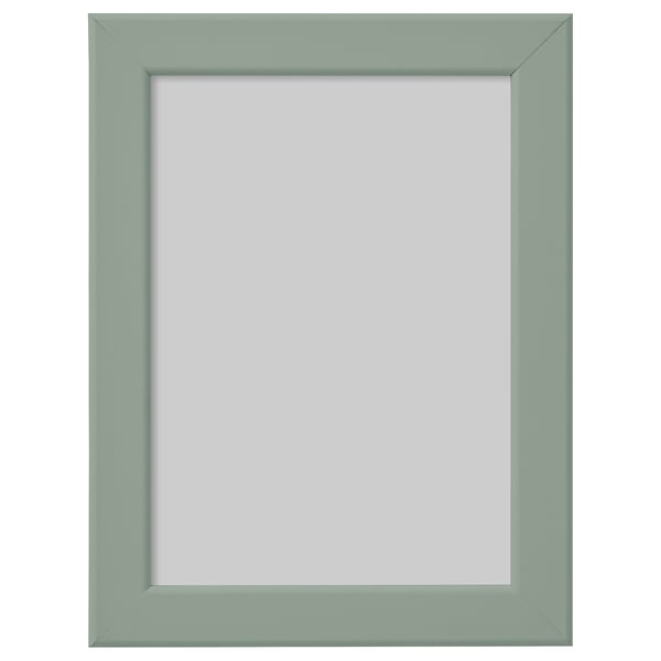 IKEA FISKBO Frame light gray-green 5x7 "