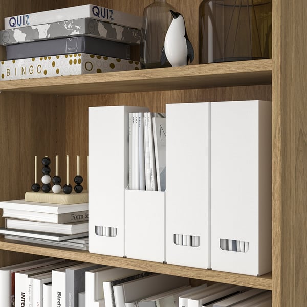 IKEA FJÄDERHARV Magazine File White